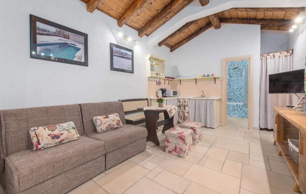 Family Villa Lipica with private pool&jacuzzi Pazin Esterno foto