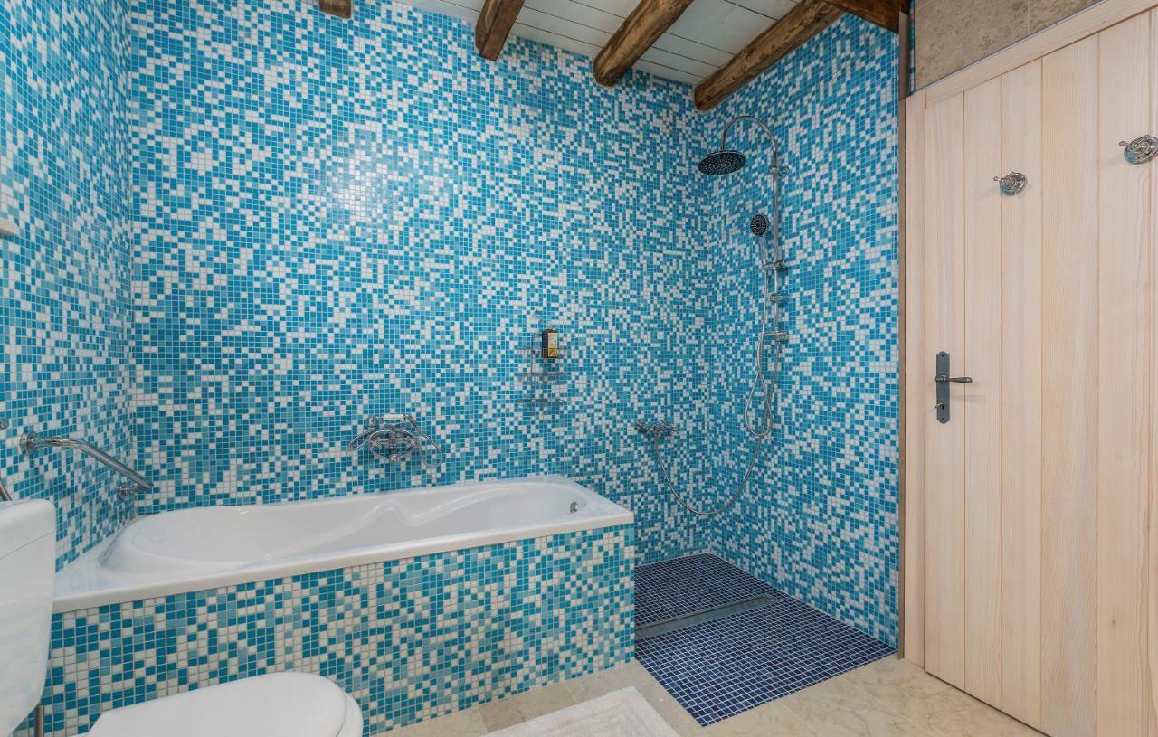Family Villa Lipica with private pool&jacuzzi Pazin Esterno foto