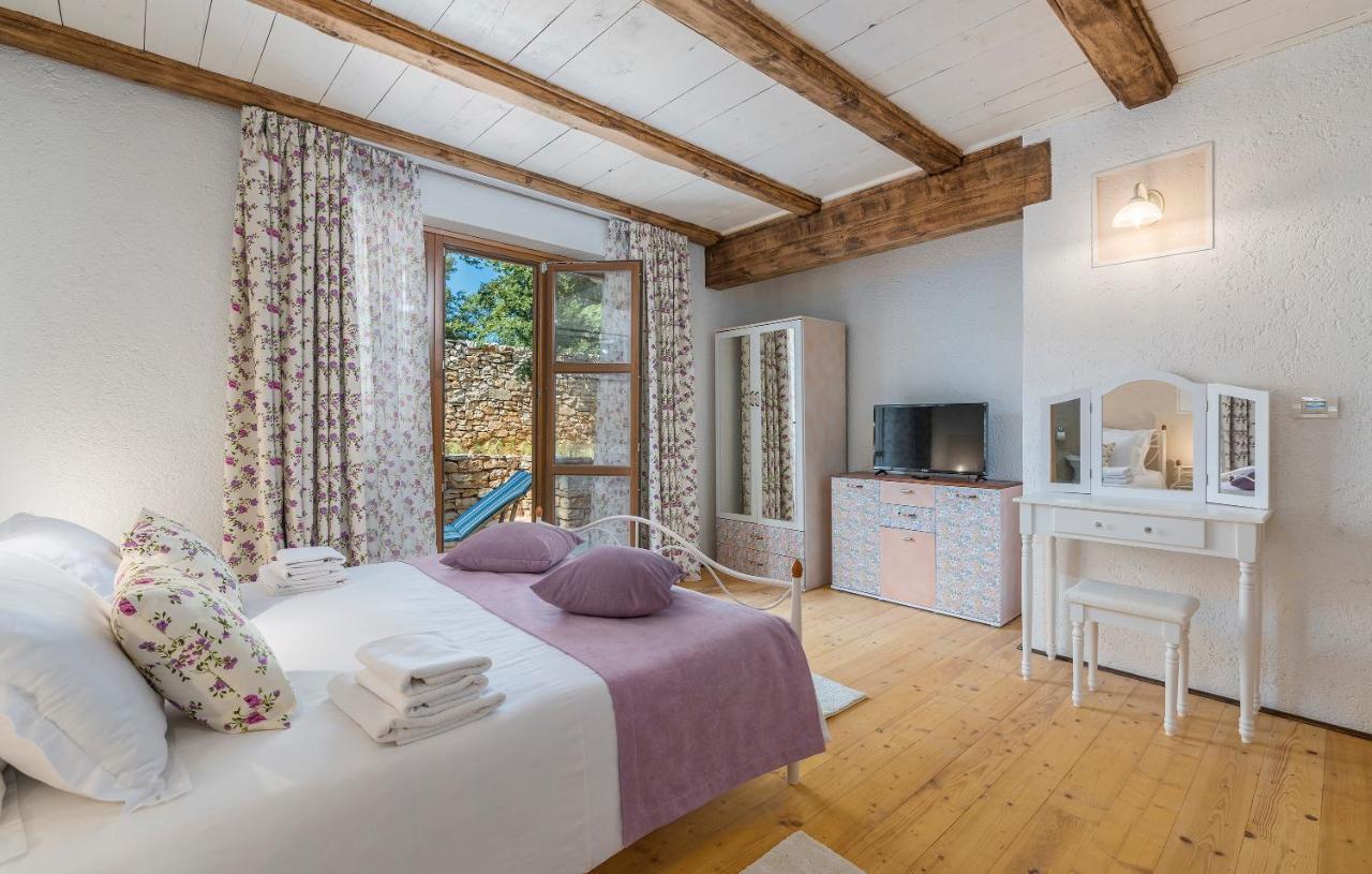 Family Villa Lipica with private pool&jacuzzi Pazin Esterno foto